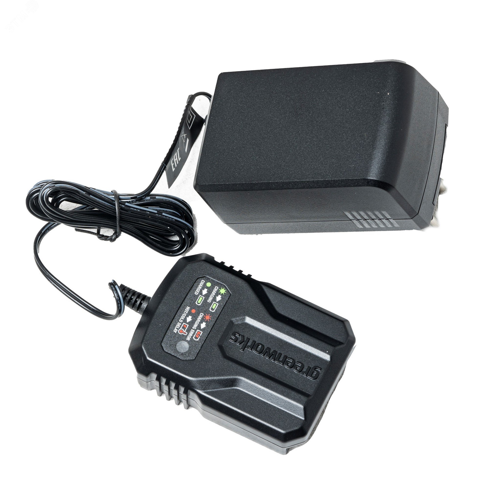 Изображение товара Зарядное устройство Greenworks G24UC2 24V 2А для аккумуляторов POWERALL