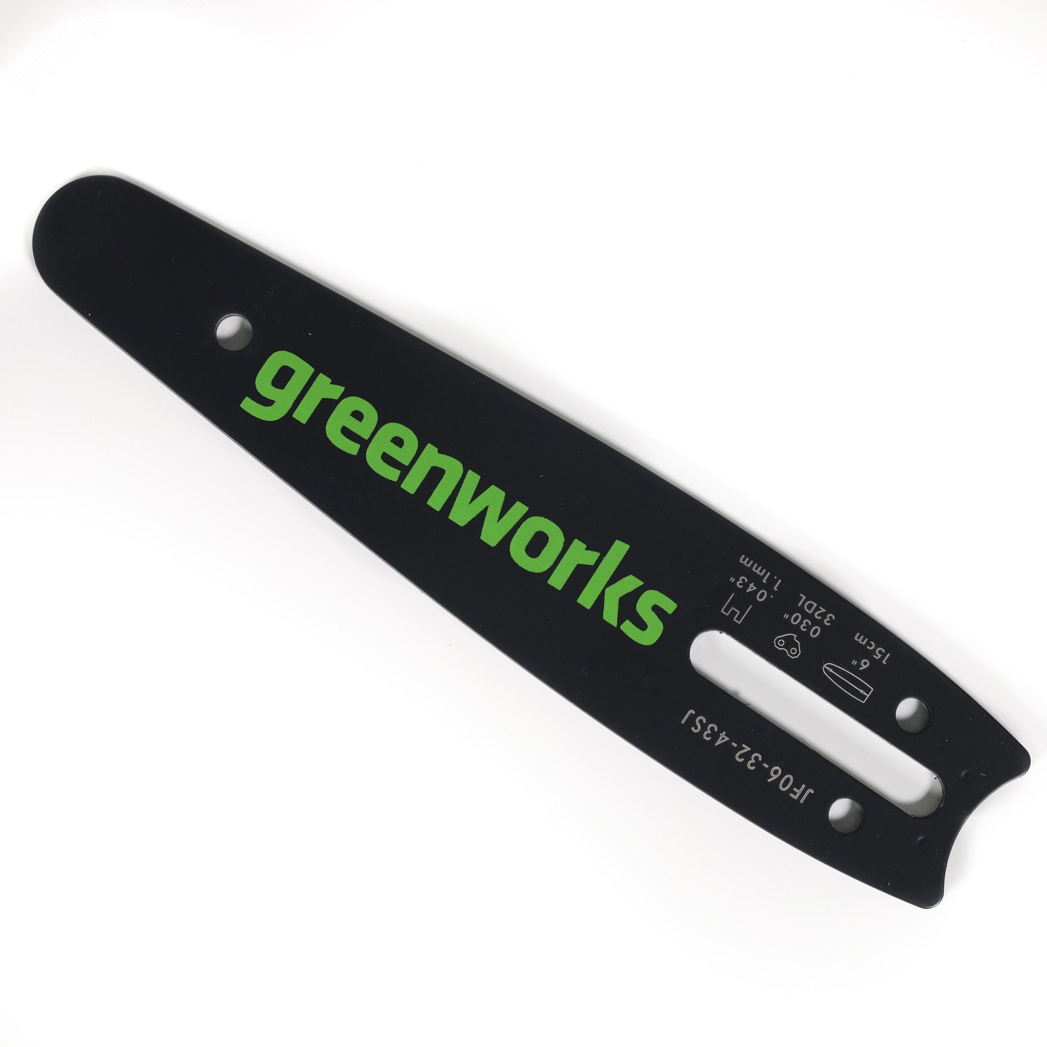 Изображение товара Шина для пилы Greenworks 15 см 32 звена 9,53 мм