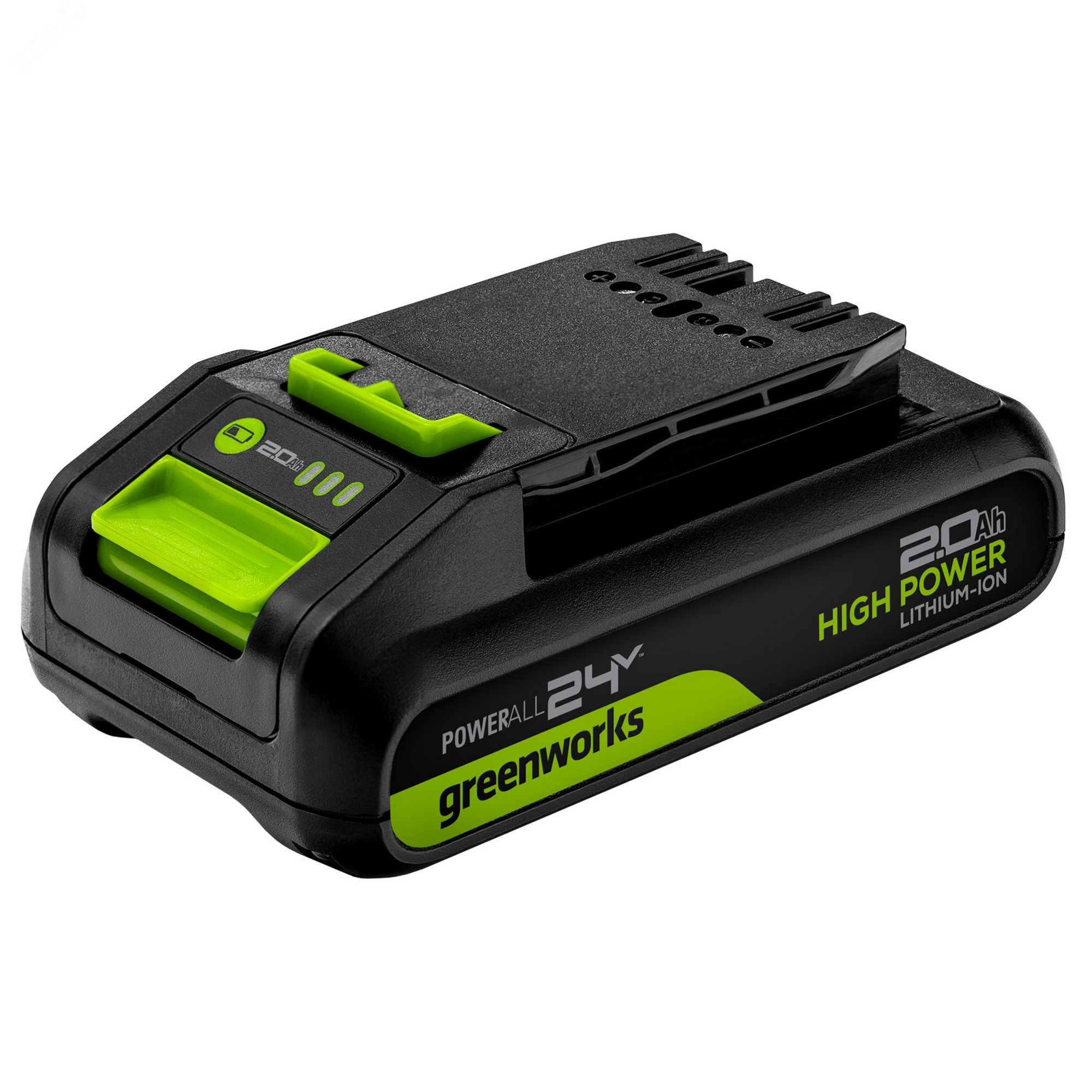Изображение товара Аккумуляторная батарея Greenworks High Power G24HP2, 24V, 2Ач (2957707) (шт)