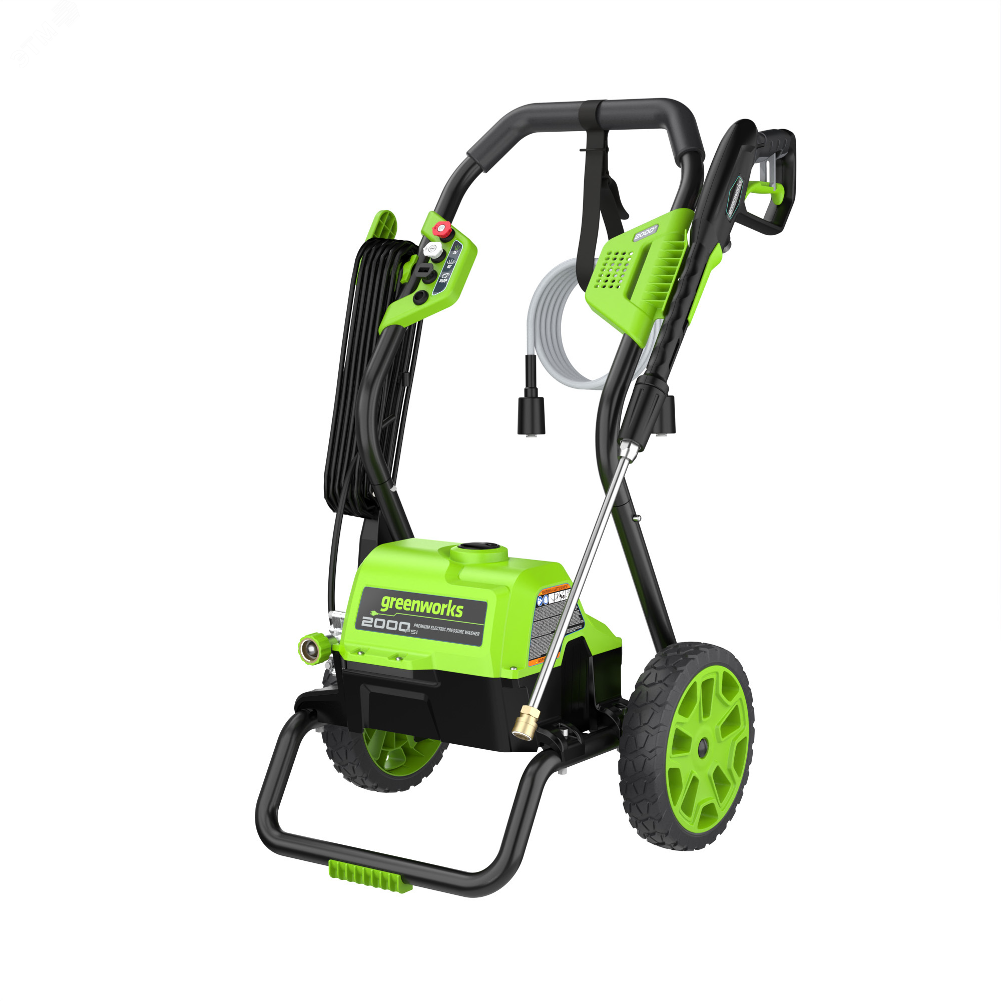 Изображение товара Мойка высокого давления электрическая Greenworks GPW2000II, 1800 Вт (5106707) (шт)