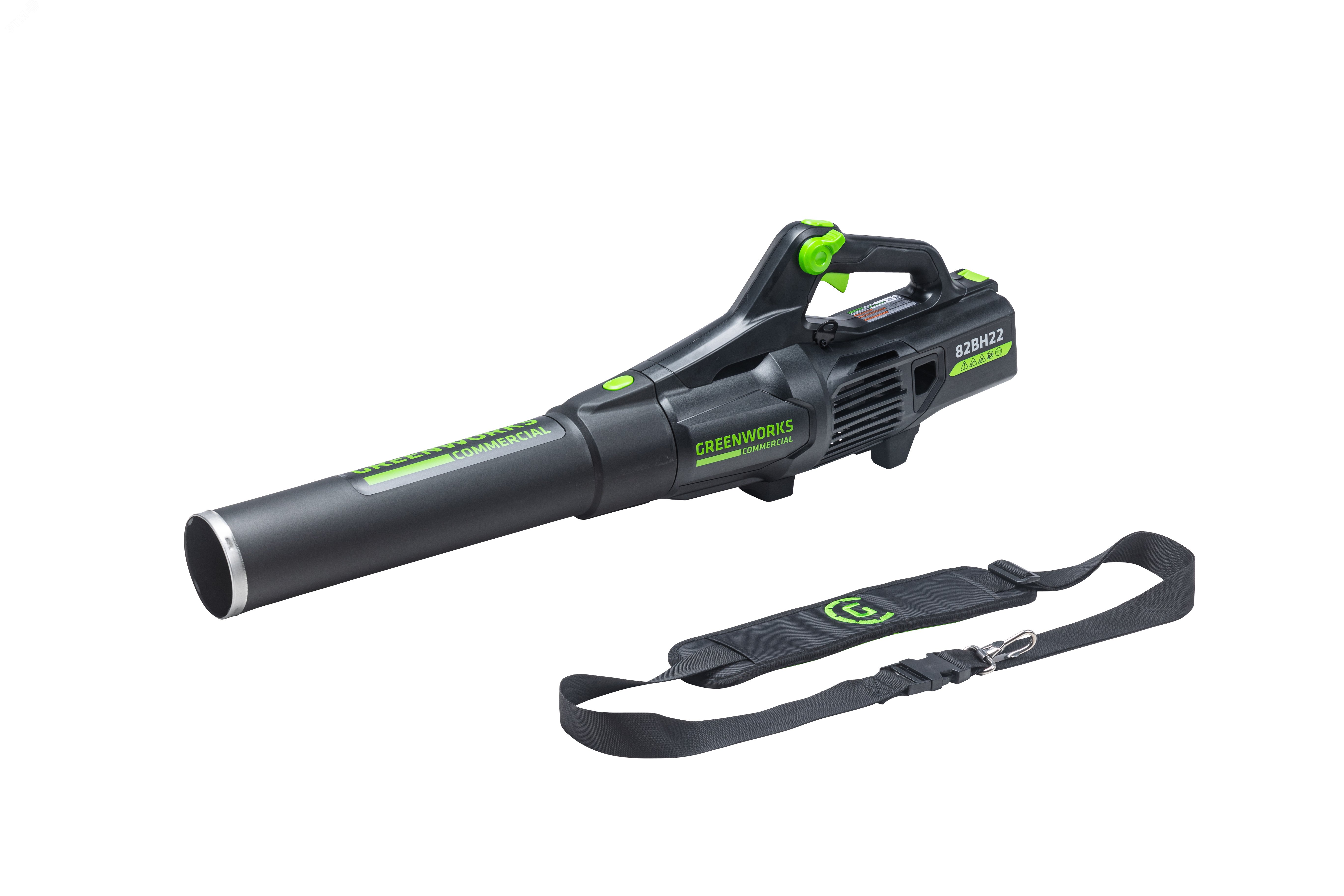 Изображение товара Воздуходув аккумуляторный Greenworks GD82ABII 82V бесщеточный