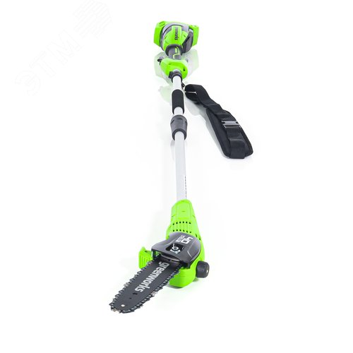 Изображение товара Высоторез-Кусторез аккумуляторный Greenworks G40PSH, 2 в 1, 40V, ,бесщеточный, без АКБ и ЗУ (1303907) (шт)