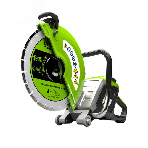 Изображение товара Бетонорез аккумуляторный Greenworks 82PC14, 82V, 350 мм, 4,3 кВт, без АКБ И ЗУ (1501307) (шт)