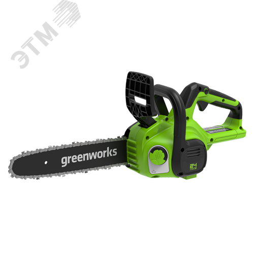 Изображение товара Цепная пила аккумуляторная Greenworks G24CS25, 24V, 25см, без АКБ и ЗУ (2007707) (шт)