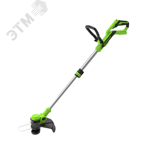 Изображение товара Триммер аккумуляторный Greenworks G24LT30, 24V, 30,5 см, без АКБ и ЗУ (2110407) (шт)