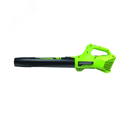 Изображение товара Воздуходувка аккумуляторная Greenworks G24AB, 24V, c 1хАКБ 2Ач и ЗУ (2404807UA) (шт)