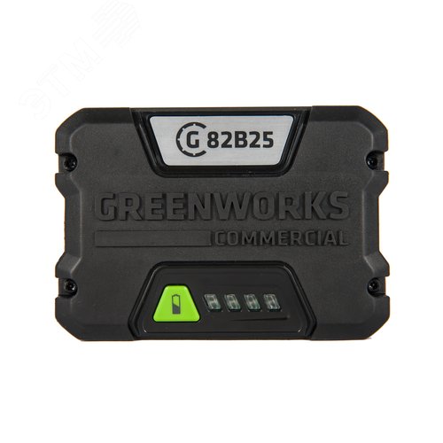 Изображение товара Аккумулятор Greenworks GC82B25, 82V, 2,5 Ач (2914907) (шт)