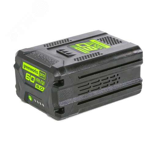 Изображение товара Аккумулятор Greenworks G60B5, 60V, 5 Ач (2944907) (шт)