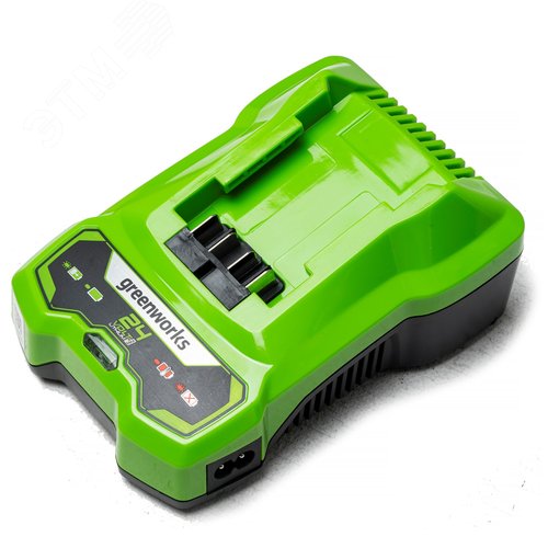 Изображение товара Быстрое зарядное устройство Greenworks G24C4, 24V, 4А (2946407) (шт)