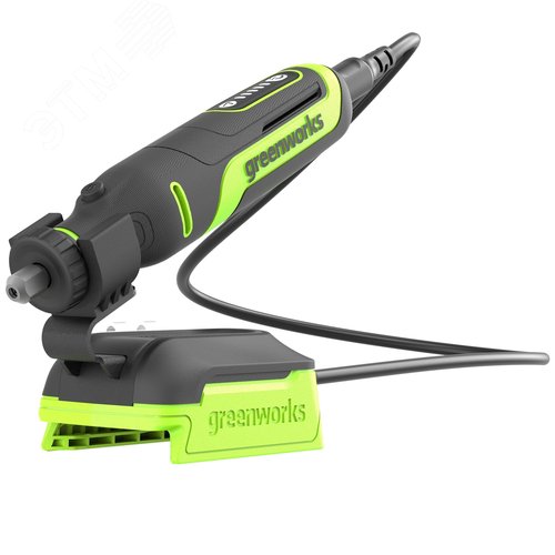 Изображение товара Гравер акк. Greenworks G24RT, 24V, б/щет, 6500–35000 об/мин, цанги 2,4/3,2мм, оснастка 52 шт, без АКБ и ЗУ, сумка (3200807) (шт)