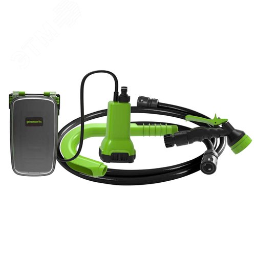 Изображение товара Насос аккумуляторный для полива из бочки Greenworks G24SWP, 24V, без АКБ и ЗУ (3401007) (шт)