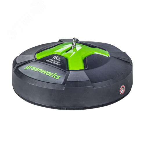 Изображение товара Насадка для очистки поверхностей, 38 см для мойки высокого давления Greenworks, 250 бар (5201707) (шт)