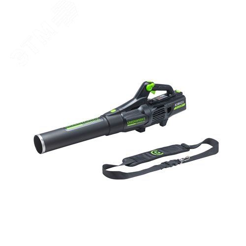 Изображение товара Воздуходув аккумуляторный Greenworks GD82ABII, 82V, бесщеточный, без АКБ и ЗУ (2407007) (шт)
