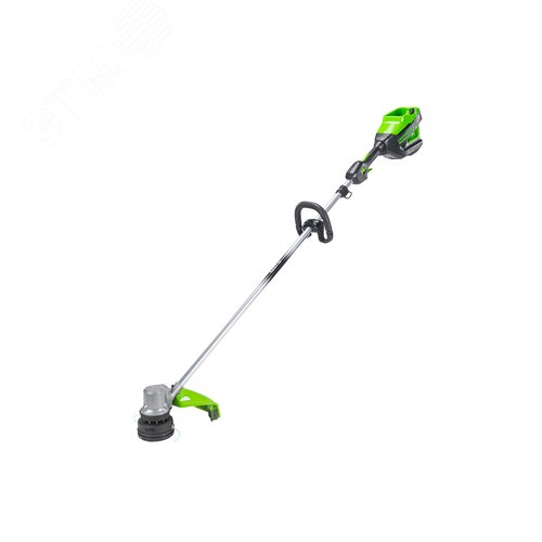 Изображение товара Триммер аккумуляторный Greenworks GD82LT, 82V, 40 см, бесщеточный, с 1хАКБ 2.5 Ач. и ЗУ (2110607UA) (шт)