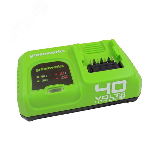 Изображение товара Быстрое зарядное устройство Greenworks G40UC5, 40V, 5А (2945107) (шт)