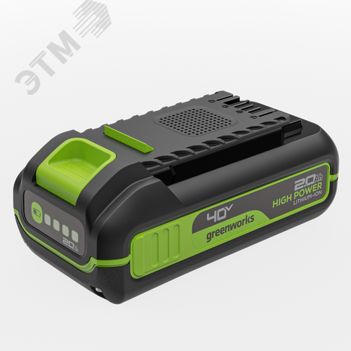 Изображение товара Аккумулятор Greenworks High Power, G40HP2, 2 Ач (2958407) (шт)