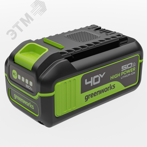 Изображение товара Аккумулятор Greenworks High Power, G40HP5, 5 Ач (2958607) (шт)
