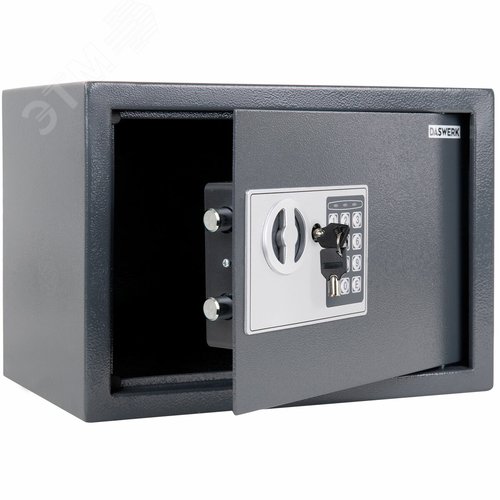 Изображение товара Сейф мебельный DASWERK SC-250EL (в250 х ш350 х г250мм), электронный замок, графит, 291343 (шт)