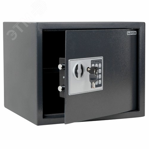 Изображение товара Сейф мебельный DASWERK SC-300EL (в300 х ш380 х г300мм), электронный замок, графит, 291346 (шт)