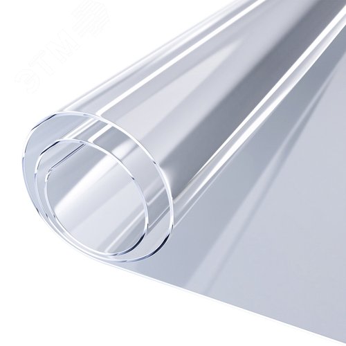 Изображение товара Коврик-подкладка, скатерть ПВХ прозрачная, гибкое/мягкое стекло, 120х60см, 0,5мм, DASWERK, 607875 (шт)