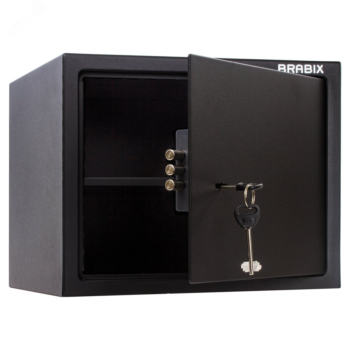 Изображение товара Сейф мебельный BRABIX SF-280KL (в280 х ш350 х г300мм), ключевой замок, черный, 291148 (шт)