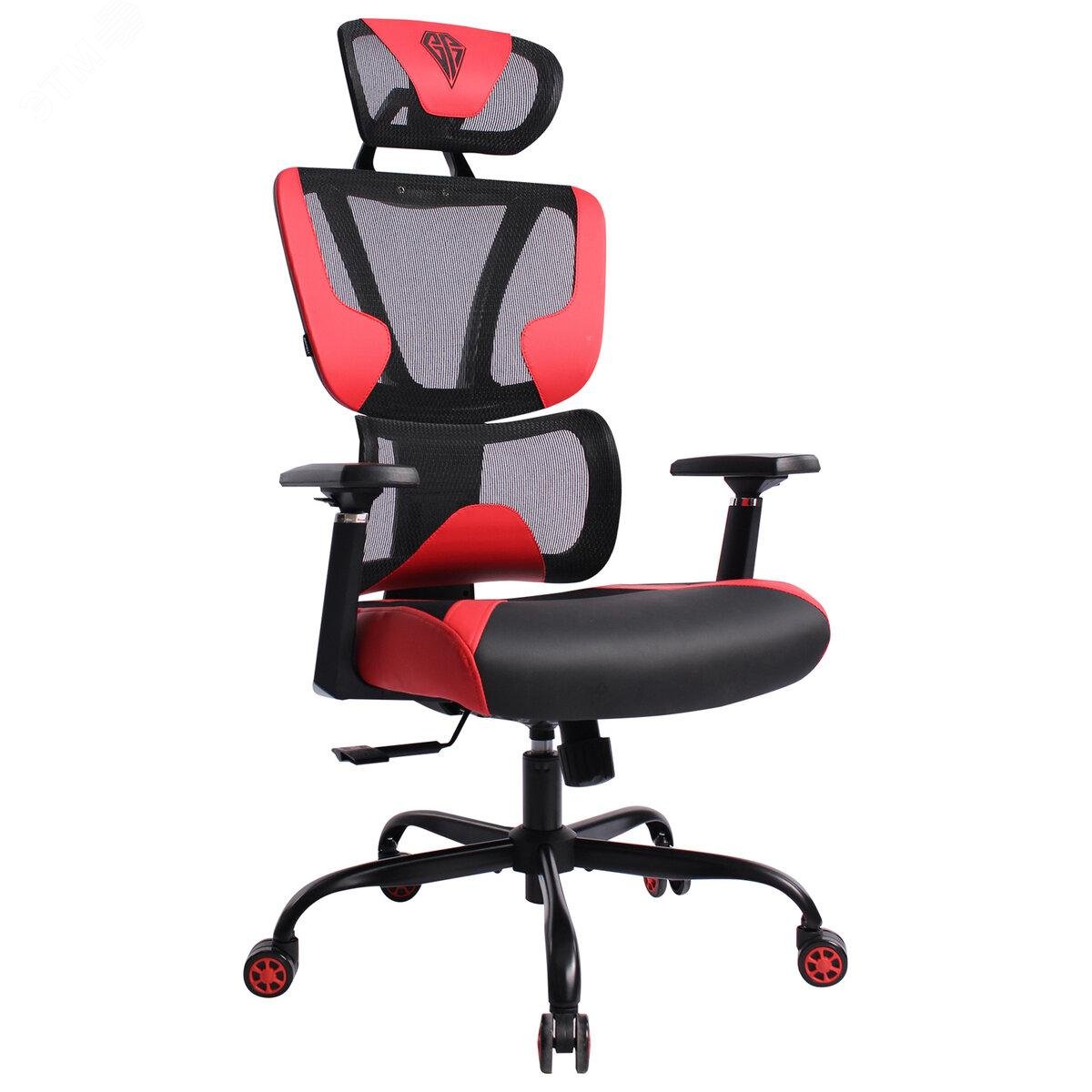 Изображение товара Офисное кресло BRABIX PREMIUM Toxin GM-520 из экокожи и сетки с синхромеханизмом