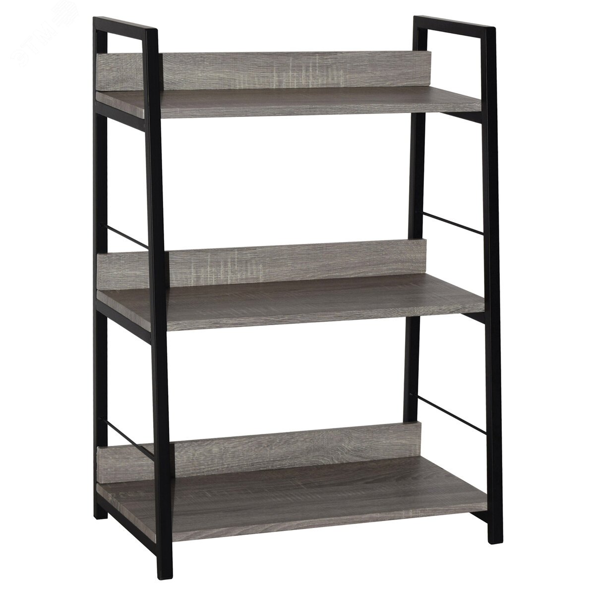 Изображение товара Стеллаж на металлокаркасе BRABIX LOFT SH-002 стиль лофт 3 полки 600х350х845 мм