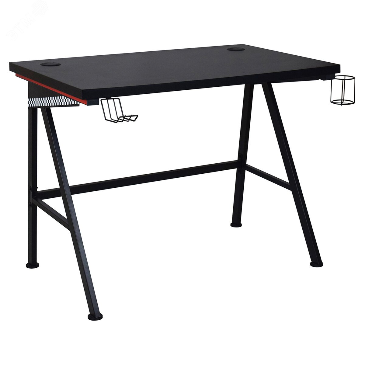 Изображение товара Компьютерный стол BRABIX TECH GT-001 черный 100x60x76 см