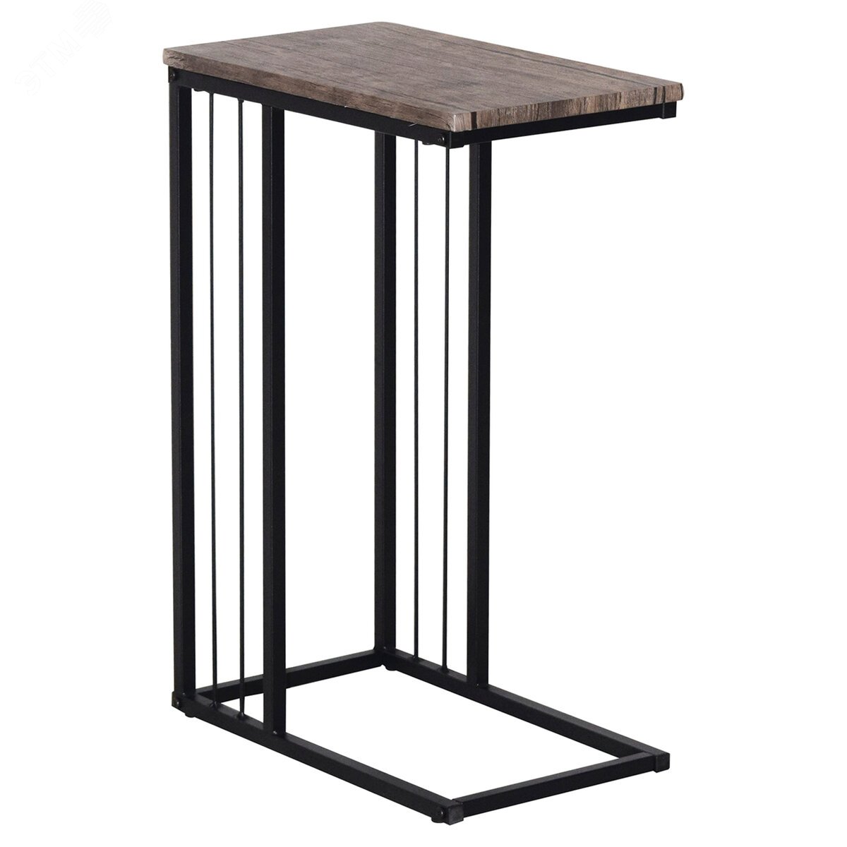 Изображение товара Журнальный стол BRABIX LOFT CT-002 из металлокаркаса и дуба морёного