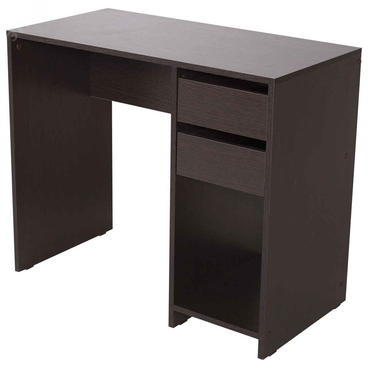 Изображение товара Стол письменный/компьютерный BRABIX Scandi CD-017 (ш900 х г450 х в750мм), 2 ящика, венге, 641896 (шт)