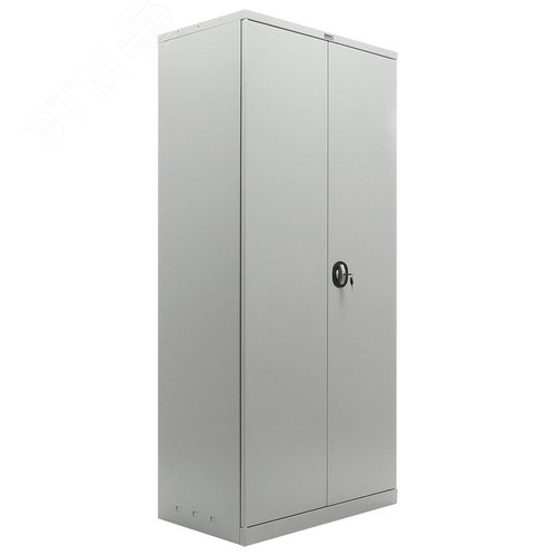 Изображение товара Шкаф металлический офисный BRABIX MK 18/91/37, (в1830 х ш915 х г370мм,45кг), 4 полки, разборный, 291135 (шт)