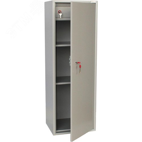 Изображение товара Шкаф металлический для документов BRABIX КBS-021Т (в1253 х ш420 х г350мм,26кг), трейзер, сварной, 291154 (шт)