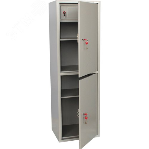 Изображение товара Шкаф металлический для документов BRABIX КBS-032Т (в1503 х ш470 х г390мм,37кг), трейзер, сварной, 291157 (шт)