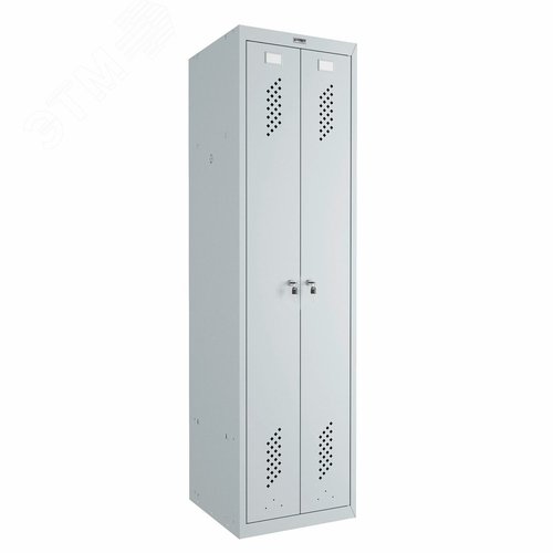 Изображение товара Шкаф металлический для одежды LK 21-50, 2 секции, (в1830 х ш500 х г500 мм, 26кг) (шт)