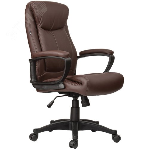 Изображение товара Кресло офисное BRABIX Enter EX-511, экокожа, коричневое, 531163 (шт)