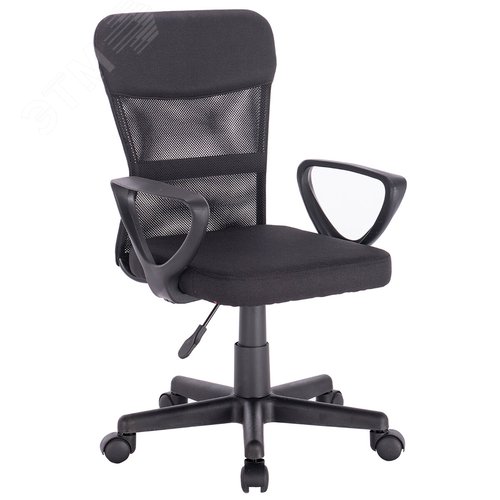 Изображение товара Кресло подростковое компактное BRABIX Jet MG-315, черное, 531839 (шт)