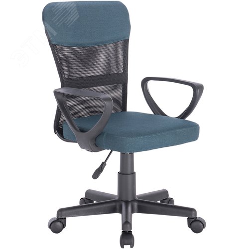 Изображение товара Кресло подростковое компактное BRABIX Jet MG-315, серо-синее, 531842 (шт)