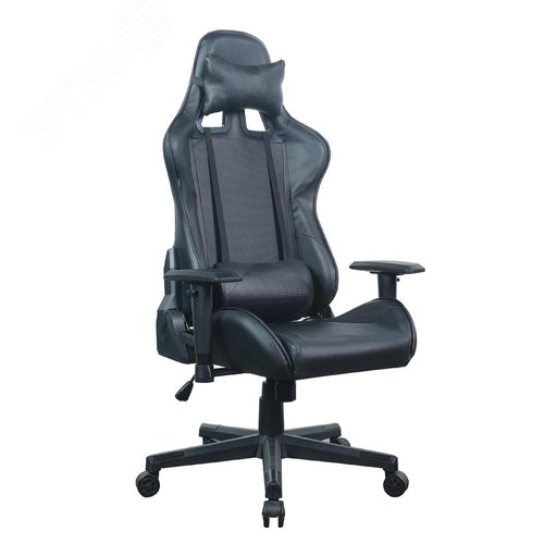 Изображение товара Кресло компьютерное BRABIX GT Carbon GM-115, две подушки, экокожа, черное, 531932 (шт)