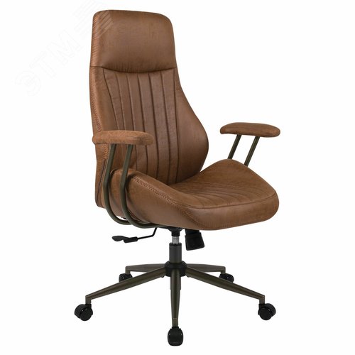 Изображение товара Кресло BRABIX PREMIUM Texas EX-571, синхромеханизм, искусственная замша, светло-коричневый, 532942 (шт)