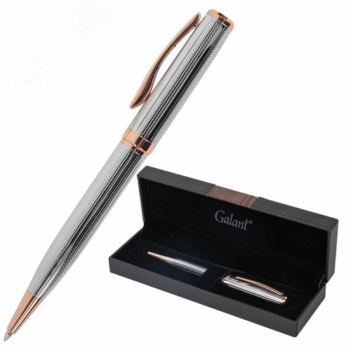 Изображение товара Ручка подарочная шариковая EPSILON, корпус серебро, узел 0,7 мм (шт)