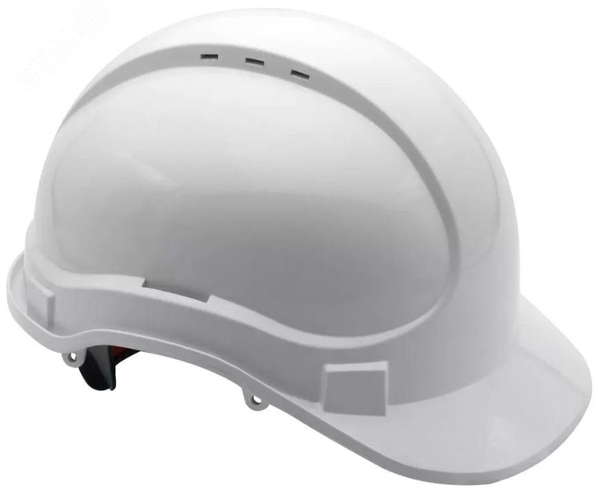Изображение товара "Каска защитная, модель ""Ай-Прайм Стандарт"" К-062, цвет белый, с двухточечным подбородочным ремнем, арт. РП-02 " (шт)