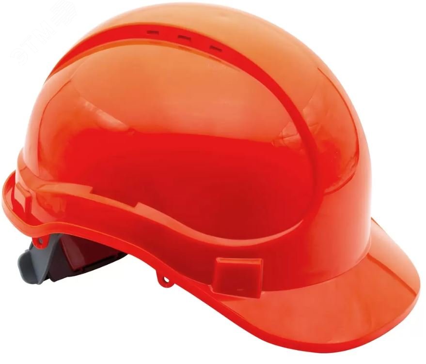 Изображение товара Каска Ай-Прайм Классик К-063 оранжевая с двухточечным ремнём