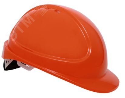 Изображение товара Каска защитная Форвард текстиль храповик. Цвет оранжевый (шт)