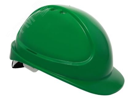 Изображение товара Каска защитная Форвард текстиль храповик.Цвет зеленый (упак)