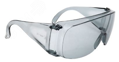 Изображение товара Очки открытые линза без покрытия дымчатая линза (шт)