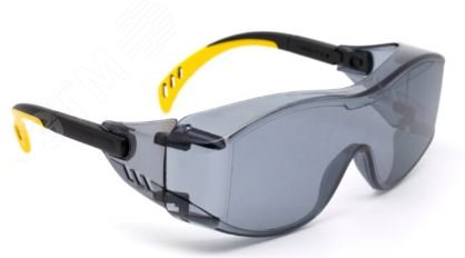 Изображение товара Очки открытые Практик линза без покрытия дымчатая линза (шт)