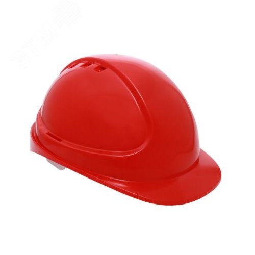 Изображение товара Каска защитная Форвард текстиль храповик. Цвет красный (шт)