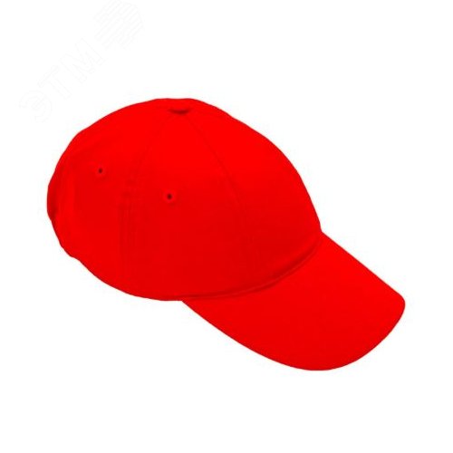 Изображение товара Каскетка защитная Форвард пластик лента. Цвет красный (шт)