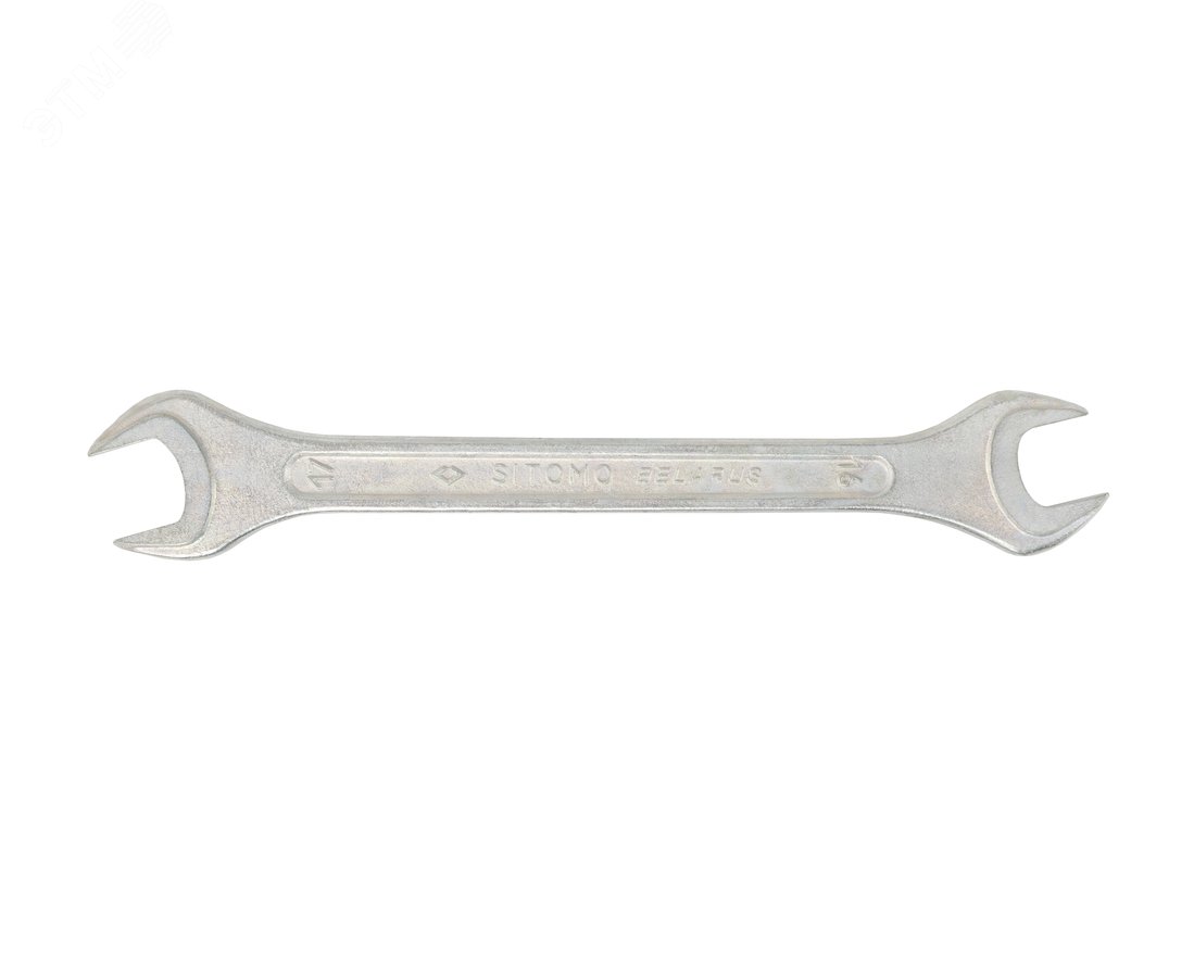 Изображение товара Ключ гаечный рожковый двусторонний 16x17 оцинкованный (шт)