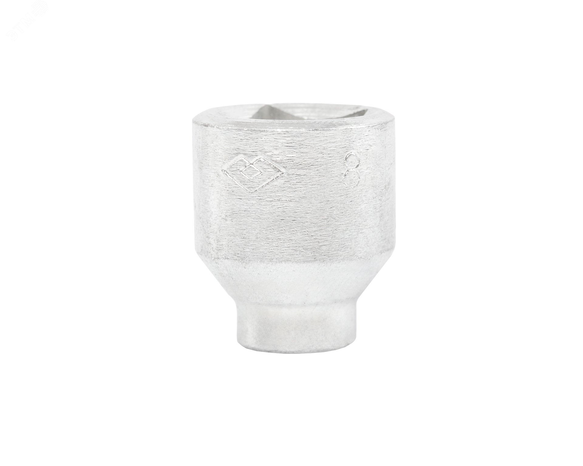 Изображение товара Головка торцевая сменная 8 оцинкованная 1/2'' для механики и ремонта